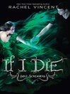 Cover image for If I Die